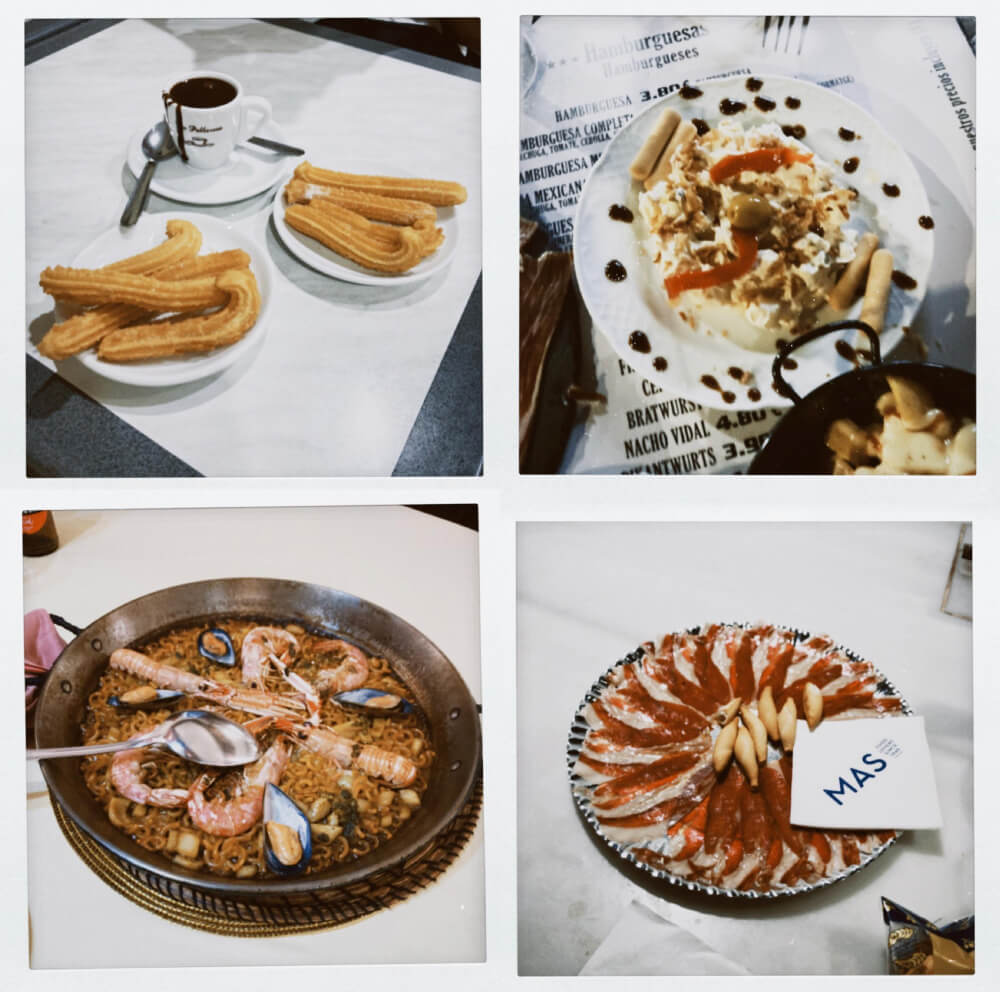 スペインのご飯